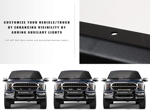 Armordillo 8703960 AR واقي مصبضة مصدٍ ما قبل المركز-الأسود غير اللامع 2017-2022 FORD F250 / F350 / F450 Superduty in Saudi Arabia