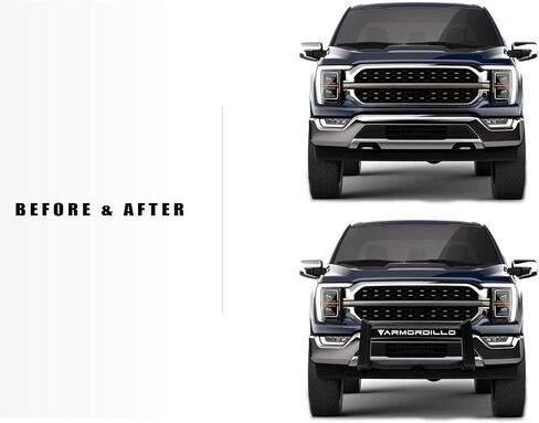Armordillo 8703960 AR واقي مصبضة مصدٍ ما قبل المركز-الأسود غير اللامع 2017-2022 FORD F250 / F350 / F450 Superduty in Saudi Arabia