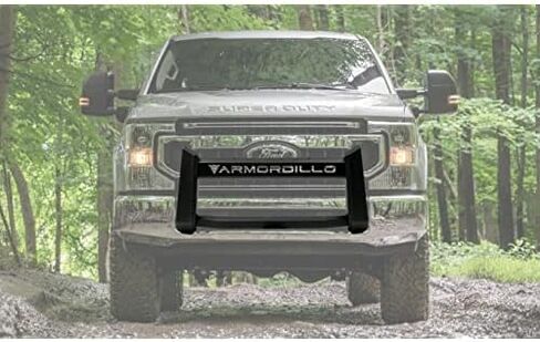 Armordillo 8703960 AR واقي مصبضة مصدٍ ما قبل المركز-الأسود غير اللامع 2017-2022 FORD F250 / F350 / F450 Superduty in Saudi Arabia