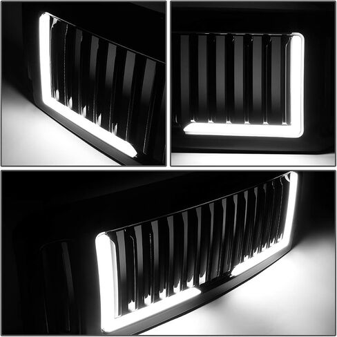 Honeycomb Mesh Pront Pumper Grille Grille متوافق مع 05-07 Ford F250-F550 SD ، Black in Kuwait