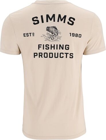 Simms Men's M’s Stacked Bass T-Shirt in Saudi Arabia