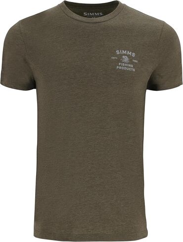Simms Men's M’s Stacked Bass T-Shirt in Saudi Arabia