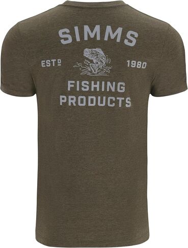 Simms Men's M’s Stacked Bass T-Shirt in Saudi Arabia