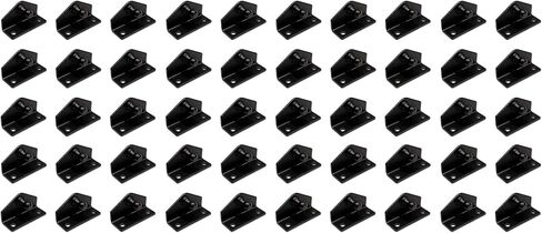 10mm Ball-Stud Brackets (4 Pack) (2" L x 0.75" W x 1.125" H) - Black Powder-Coating Over Zinc-Plating - Gas Strut Lift Support Fittings RT-60-00004-4 in Saudi Arabia