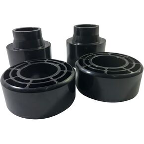 3 "أمامي 2.5" مجموعة رفع التسوية الخلفية لعام 1999-2004 Jeep Grand Cherokee WJ 4WD 2WD و 3 بوصات فواصل الوجه الأمامية وفاصل المصعد الخلفي 2.5 بوصة