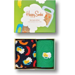 Happy Socks Wine, Coffee, Beer & Beverage Themed Gift Socks- For Men and Women, made with Sustainable Cotton