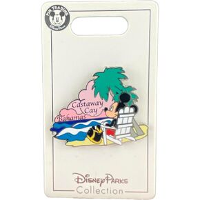 Disney Pin - DCL - Disney Cruise Line - Castaway Cay - ميكي الاسترخاء