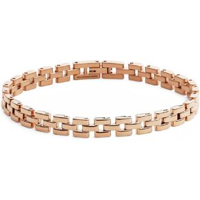 Daniel Wellington Link bracelet 165 Stainless Steel With Pvd Plated Rose Gold Rose Gold