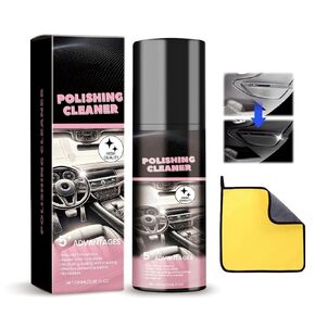 Car Interior Cleaner, Polishing Cleaner Car Interior, 2025 New Upgrade Vehicle Interior Polish Detailer Spray