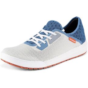 Grunden’s Keeper Sneaker - Lightweight Quick Dry Water Shoes, Breathable Mesh Upper with Rubber Toe, All Day Fishing Comfort and Support