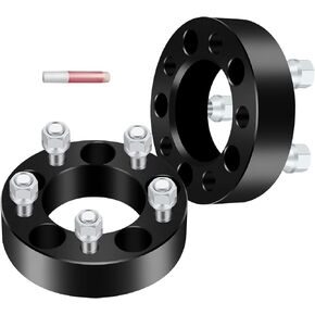 ECCPP 2x 1.5 بوصة 5 فواصل العجلة Lug 5x4.5 إلى 5x4.5 5x114.3mm إلى 5x114.3mm 5 lug fits for 1984-2001 for Jeep Cherokee 1986-1992 لجيب Comanche 2006-2012 لجيب ليبرتي مع 1/2 "