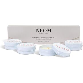 NEOM- Mini Candle Scent Discovery Set | x4 20g Mini Candles | 100% Natural Fragrance