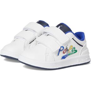 POLO RALPH LAUREN Unisex-Child Heritage Court Iv Graphic Ez (Toddler) Sneaker