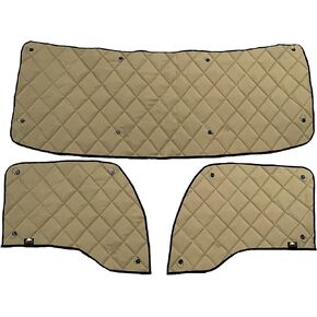 KW T680 -ZenEclipse Blackout Insulated Interior Window Covers in Gray (WCG-1424) Fits Kenworth