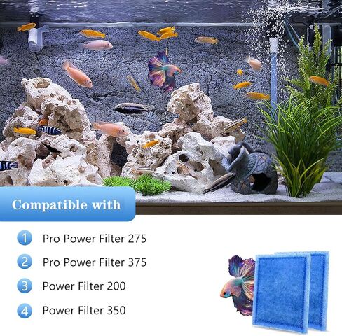 Aquarium Filter Cartridge 4 Pack Rite-Size C Filter Replacement Cartridges in Kuwait