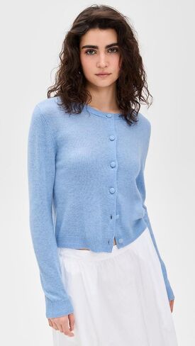 Velvet Women's x Cleo Wade Chrichet Cashmere Cardigan in Saudi Arabia
