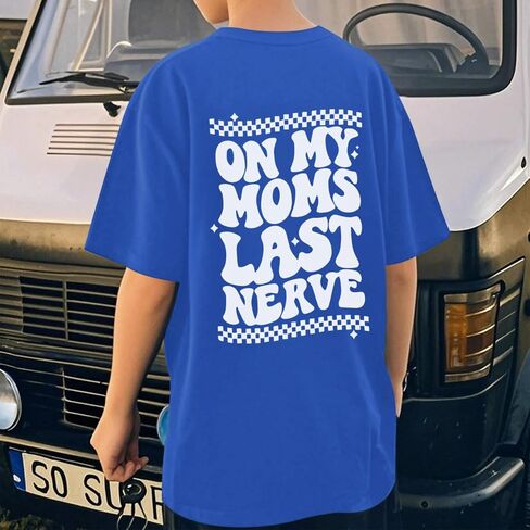 Boys Funny Saying Shirts Graphic Tees Cute Short Sleeve Preppy Clothes Tweens Skeleton Hands Tshirts for Kids Boys in Saudi Arabia