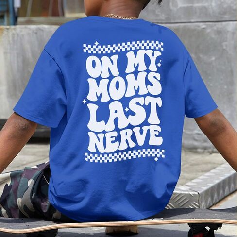 Boys Funny Saying Shirts Graphic Tees Cute Short Sleeve Preppy Clothes Tweens Skeleton Hands Tshirts for Kids Boys in Saudi Arabia