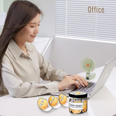 30 Pack Positive Pickles Affirmations, Emotional Support Pickle, Positive Potato, Affirmation Card Jar, 30 Unique Positive Messages, Daily Affirmation Cards (Potato) in Kuwait