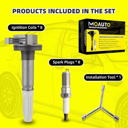 Set of 6 Ignition Coils Pack UF826 HL3Z12029D & 6 PCS Iridium Spark Plugs Compatible with Ford Expedition 2018-2021 F-150 2017-2020 GT 2017-2022 Lincoln Navigator 2018-2021 3.5L V6 in Saudi Arabia