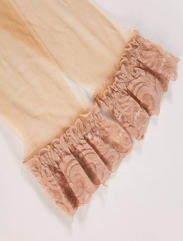Womens Thigh High Ultra Sheer Stockings, Antiskid Silicone Lace Top Sexy Tights Stocking in Saudi Arabia