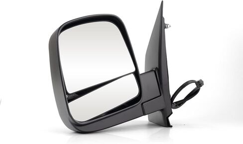 For Chevy Express 1500 2500 3500 From 2008-2018 Door Mirror Driver Side | Power | Heated | Textured Black | Replacement For 15227418 | GM1320396 in Saudi Arabia