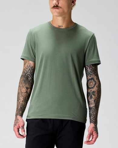 Huckberry Wellen Sol Performance T-Shirt, Mens Workout Shirt in Kuwait