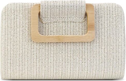 محفظة قطر القش للنساء ، أعلى مقبض المساء حقيبة اليد رافيا كتف الكتف حقيبة الصيف الشاطئ محفظة 2025 in Kuwait