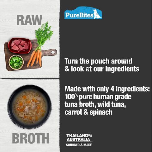 PureBites Chicken & Beef Broths for Dogs, only 5 Ingredients, case of 18 in Saudi Arabia