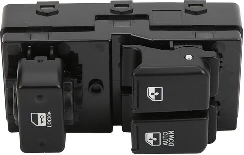 Qiilu Power Window Control Switch 93571-4H110, Mechanical Push Button, Manual Operation, Popular Color, Replacement for H1 Starex I800 Grand IMax 2007-2016 in Saudi Arabia
