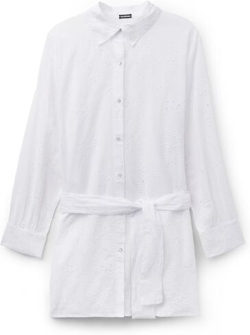 Woman's Long Shirt in Broderie Anglaise in Kuwait