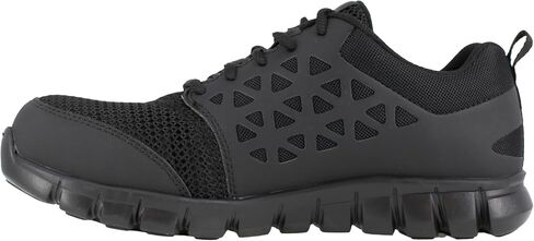 Reebok Work Men's RB409 Sublite Cushion Work Safety Athletic Composite Toe Shoe Black, 17 Wide in Saudi Arabia