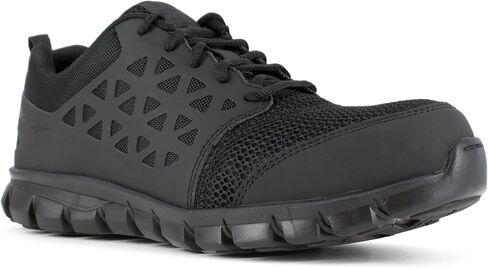 Reebok Work Men's RB409 Sublite Cushion Work Safety Athletic Composite Toe Shoe Black, 17 Wide in Saudi Arabia