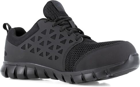 Reebok Work Men's RB409 Sublite Cushion Work Safety Athletic Composite Toe Shoe Black, 17 Wide in Saudi Arabia