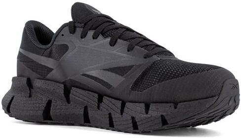 Reebok Work Men's Reebok Floatzig Work Composite Toe Slip Resistant Shoe ، Black ، 9.5 Wide in Saudi Arabia