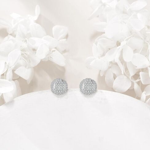 Sports Earrings Sterling Silver Sports Stud Earrings Baseball/Football/Golf Earrings Dangling Jewelry Gifts for Women in Saudi Arabia
