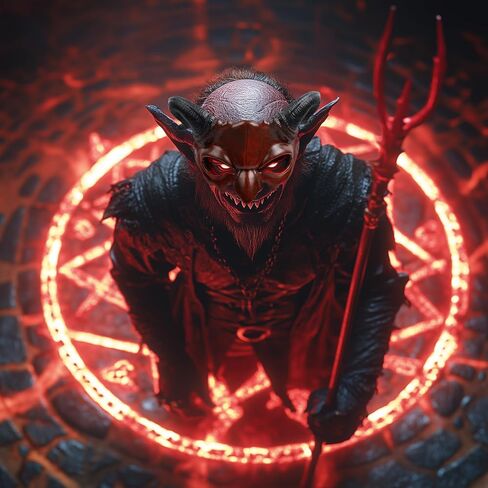 VZQI Demon Mask Devil Half Face Halloween Masquerade Cosplay Props للبالغين in Saudi Arabia