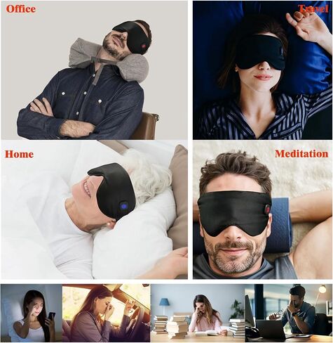Rechargeable Cordless Heated Eye Mask for Dry Eyes - Adjustable Temperature Portable Eye Warm Compress for Migraines Styes Sinus & Sleep Ideal Gift for Men Women in Saudi Arabia