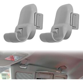 2PCS SUN SUN VISOR CLIP RETAINER LC6269261B77 متوافق مع MAZDA 3 5 6 CX-7 CX-9 RX-8 ، SUN VISOR REDAINER CLIP BRACKER BRACKER PLAST PRASION