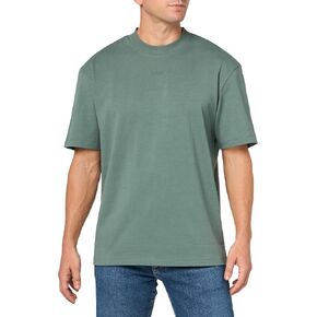 HUGO Men's Small Center Logo Jersey Short Sleeve T-Shirt