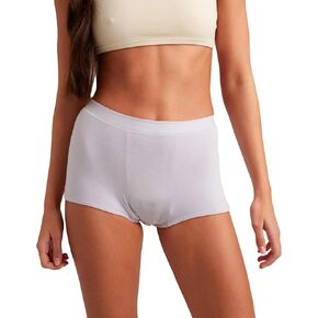 saalt Comfort Modal Boyshort Period Underwear - Heavy & Super Absorbency - Keeps You Dry from All Leaks