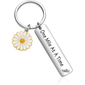 Runner Inspirational Gift For Runner Jewelry Lose Weight Keychain Fitness Keychain Trainer Jewelry