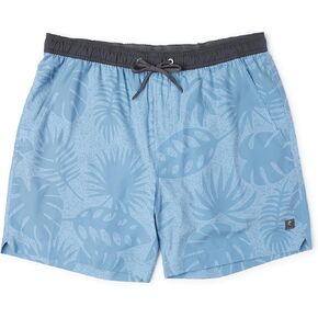 PELAGIC Leiday Elastic Waist Lined Shorts 17"