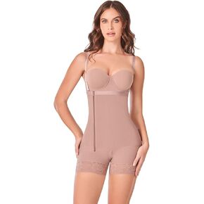 Ann Chery 5168 Strapless Short Shapewear for Women| Colombian Faja |Tummy Control, Butt Lift, Postsurgical Comfort, Daily Use