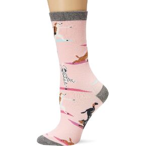 K. Bell Women's Fun Sports & Outdoors Crew Socks - 1 أزواج - هدايا جديدة رائعة ولطيفة