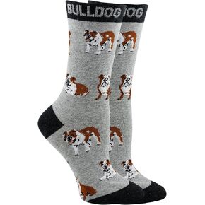 American Bulldog Socks for Women Gift for Dog Lovers
