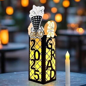 2025 جدول التخرج مركزية صناديق التخرج موسم التخرج LED شموع تخرج الفوانيس حفل التخرج جدول زخرفة القلب مربع الحزب الكلية دخن in Kuwait
