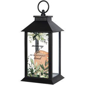 Carson 57099 Beautifully Lived Decorative Candle Lantern, 13-inch Height