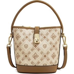 FOXLOVER Small Bucket Bag For Women Fashion Simplicity Crossbody Handbag Designer Shoulder Purse
