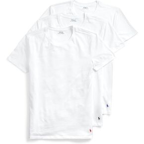 Polo Ralph Lauren Underwear Men's 3 Pack Slim Fit Crew Tee